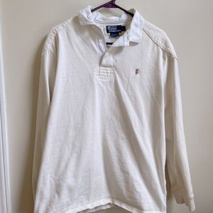 XL Long Sleeve with padded elbows/ shoulders Polo by Ralph Lauren Polo Shirt